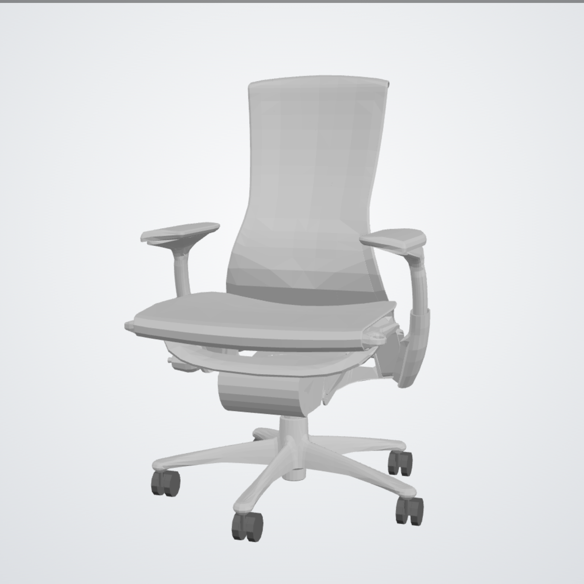 Herman Miller Embody - elölnézet