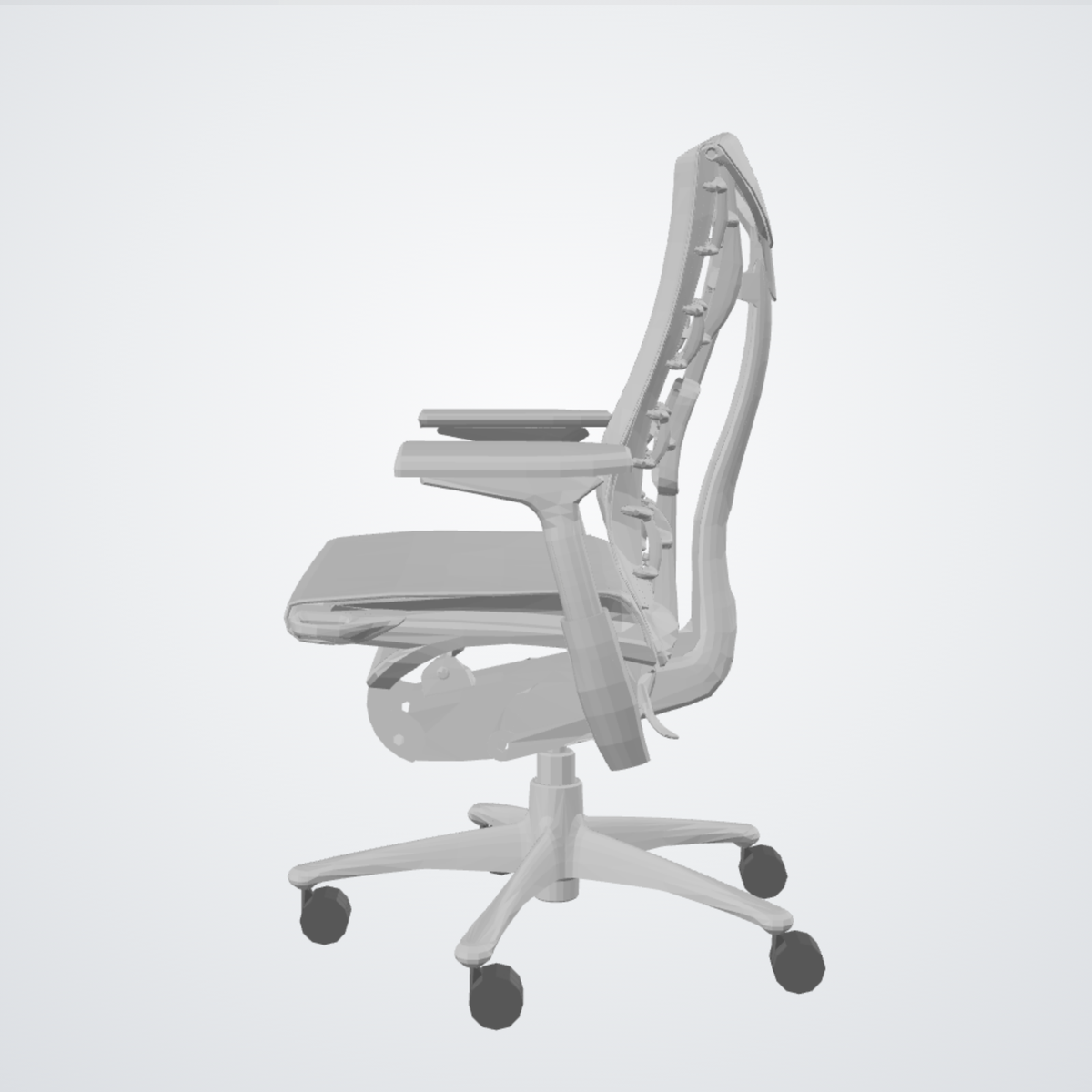 Herman Miller Embody - oldalnézet